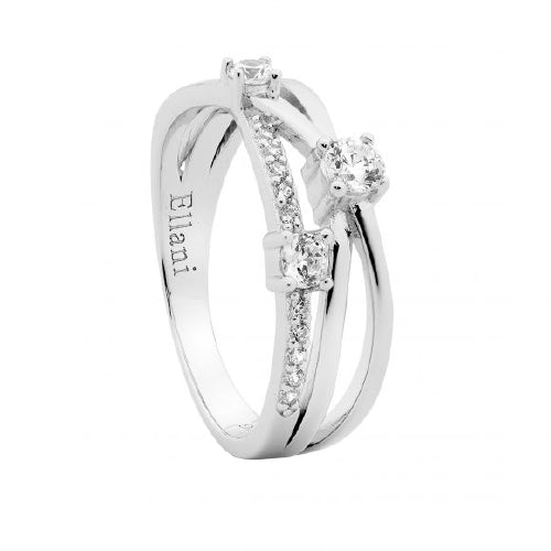 Cross over ring