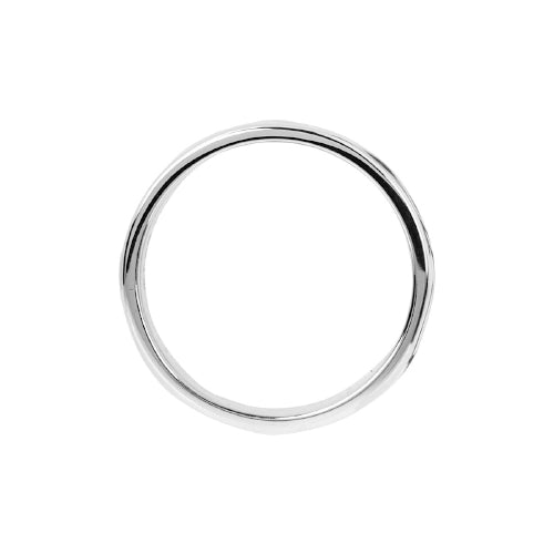 Sterling Silver Beaten Ring