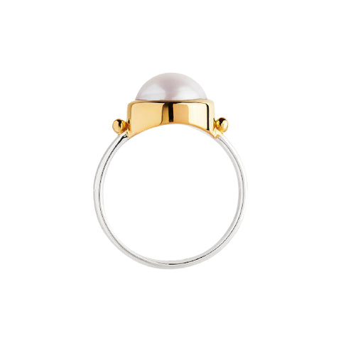 Freshwater pearl ring