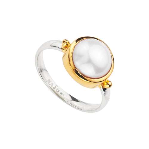 Freshwater pearl ring