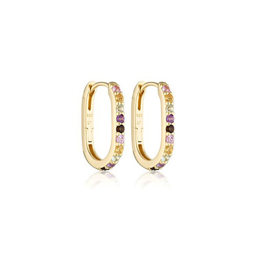 Oval Hoop Rainbow
