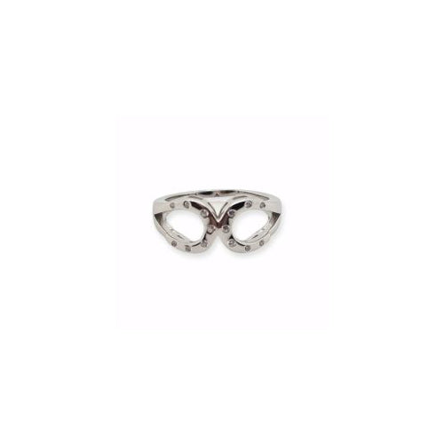 Sterling silver cz ring