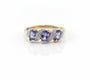9ct Tanzanite & Diamond ring