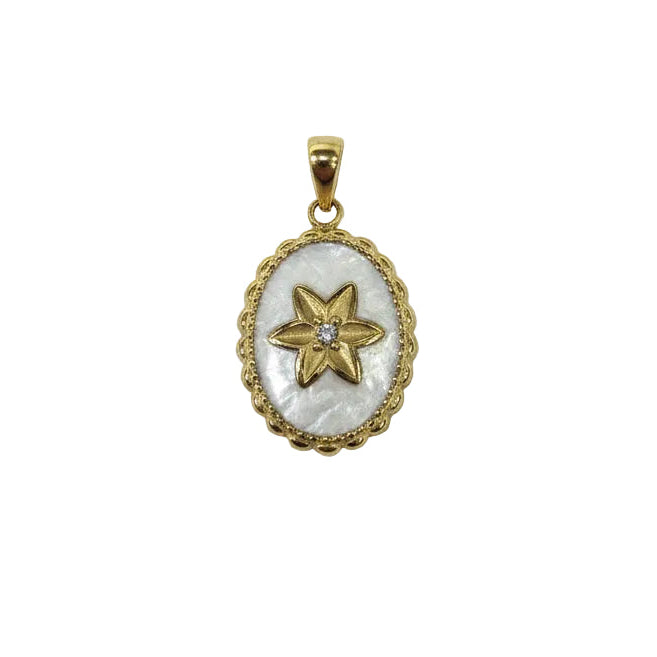 Flower Enamel Charm
