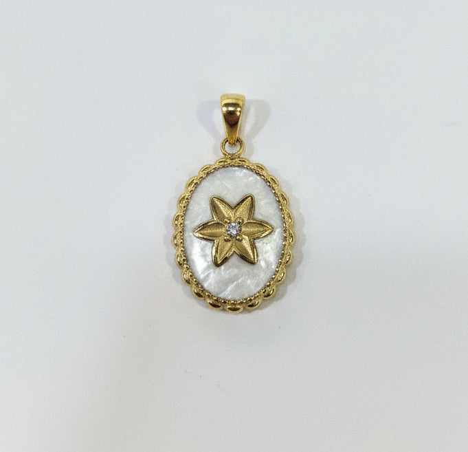 Flower Enamel Charm