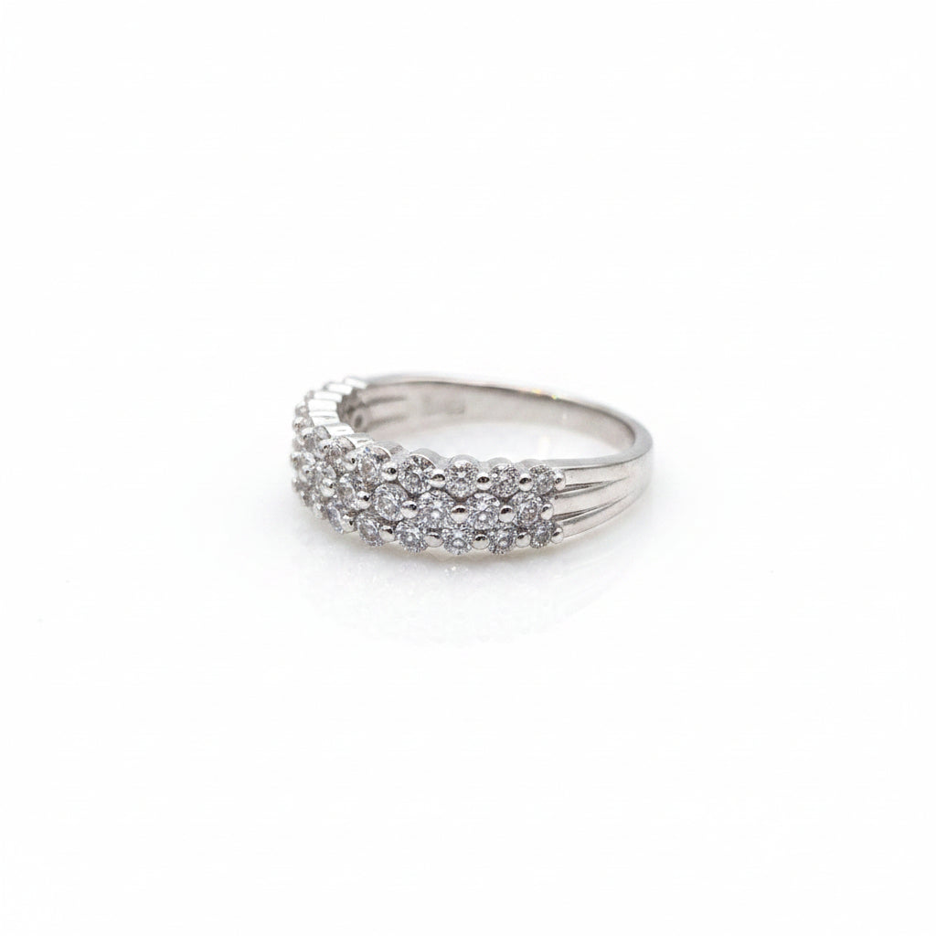 Sterling Silver Cubic Zirconia Ring