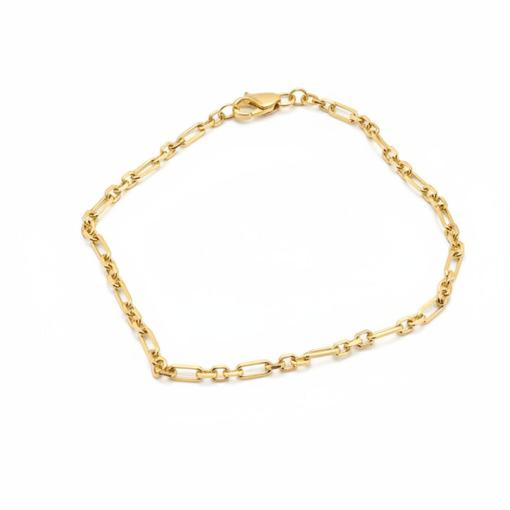 9ct paperclip bracelet