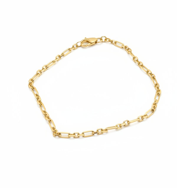 9ct paperclip bracelet
