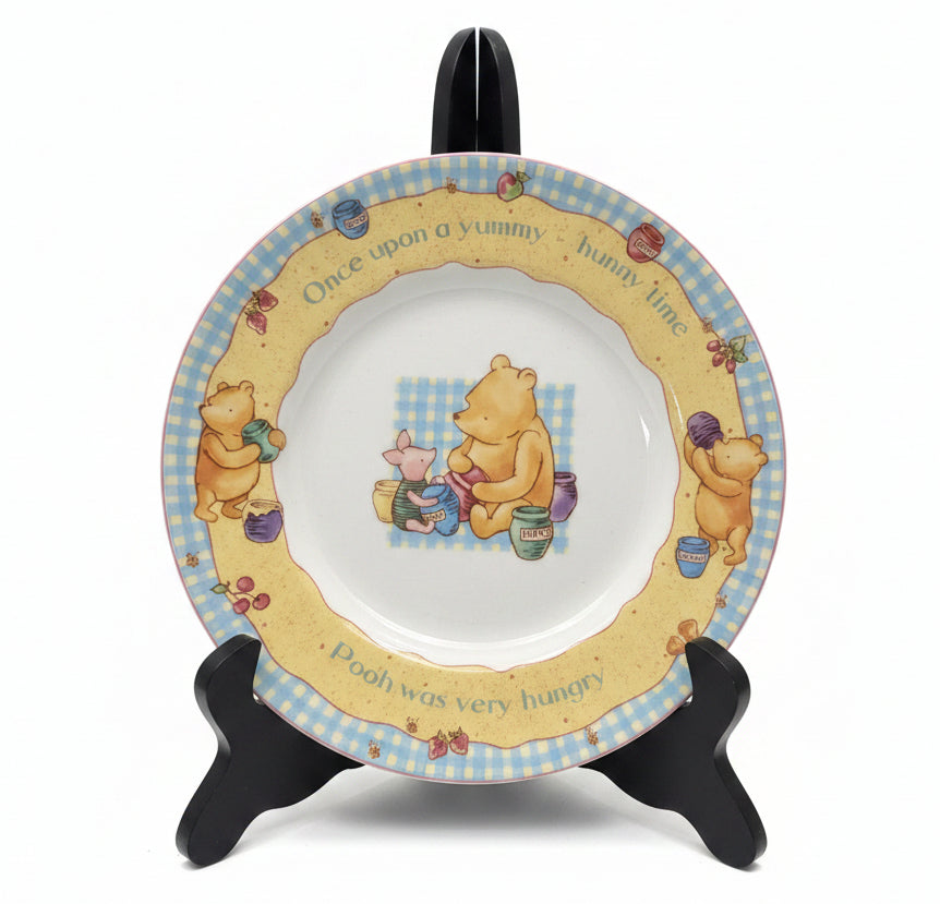 Pooh bear plate