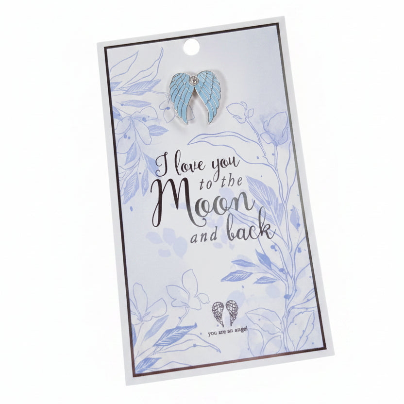 Moon & Back pin