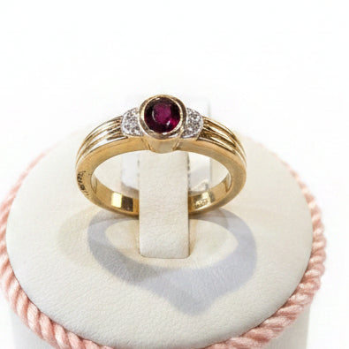 Ruby & Diamond ring