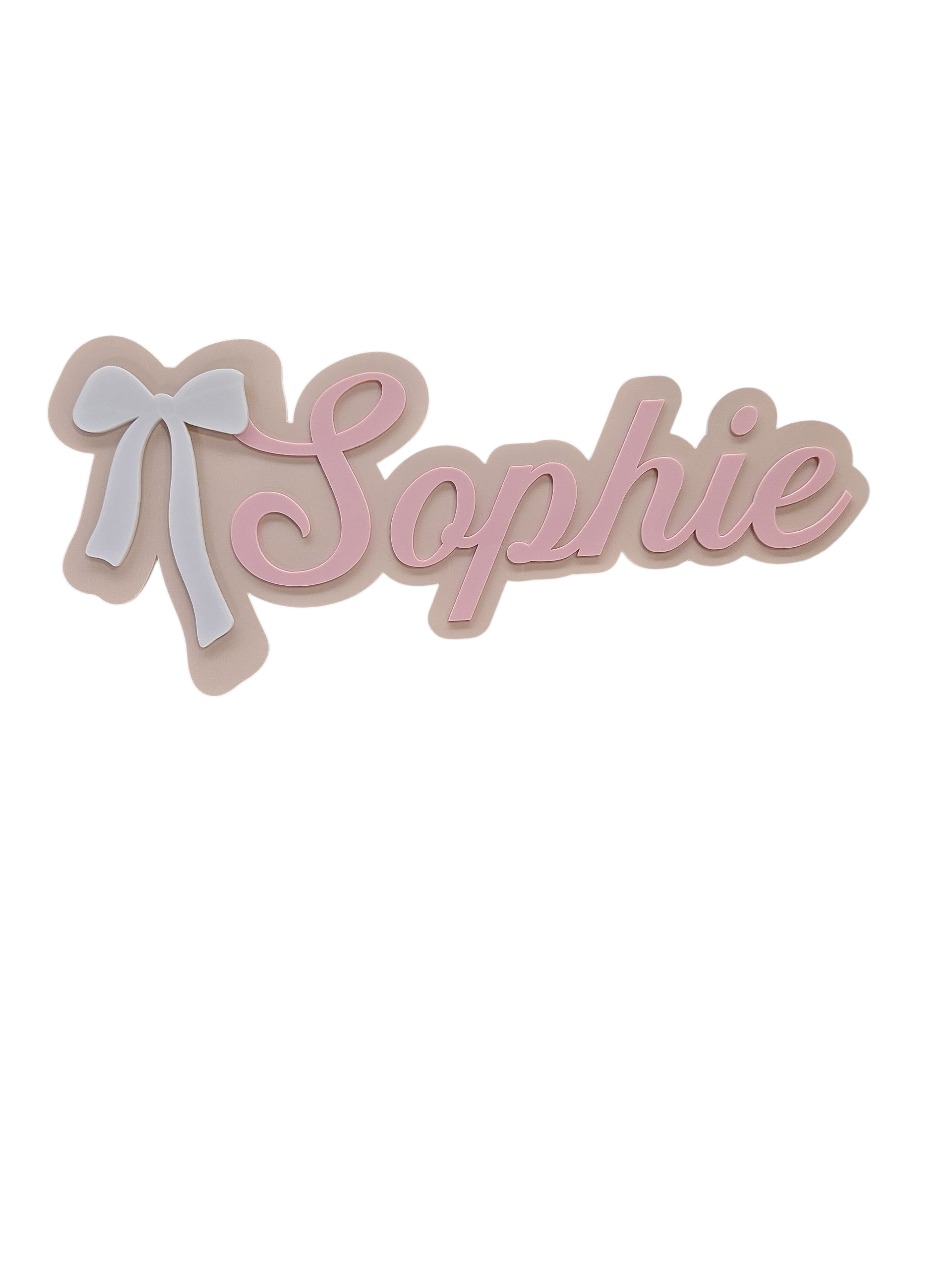 Customised Name Plaque