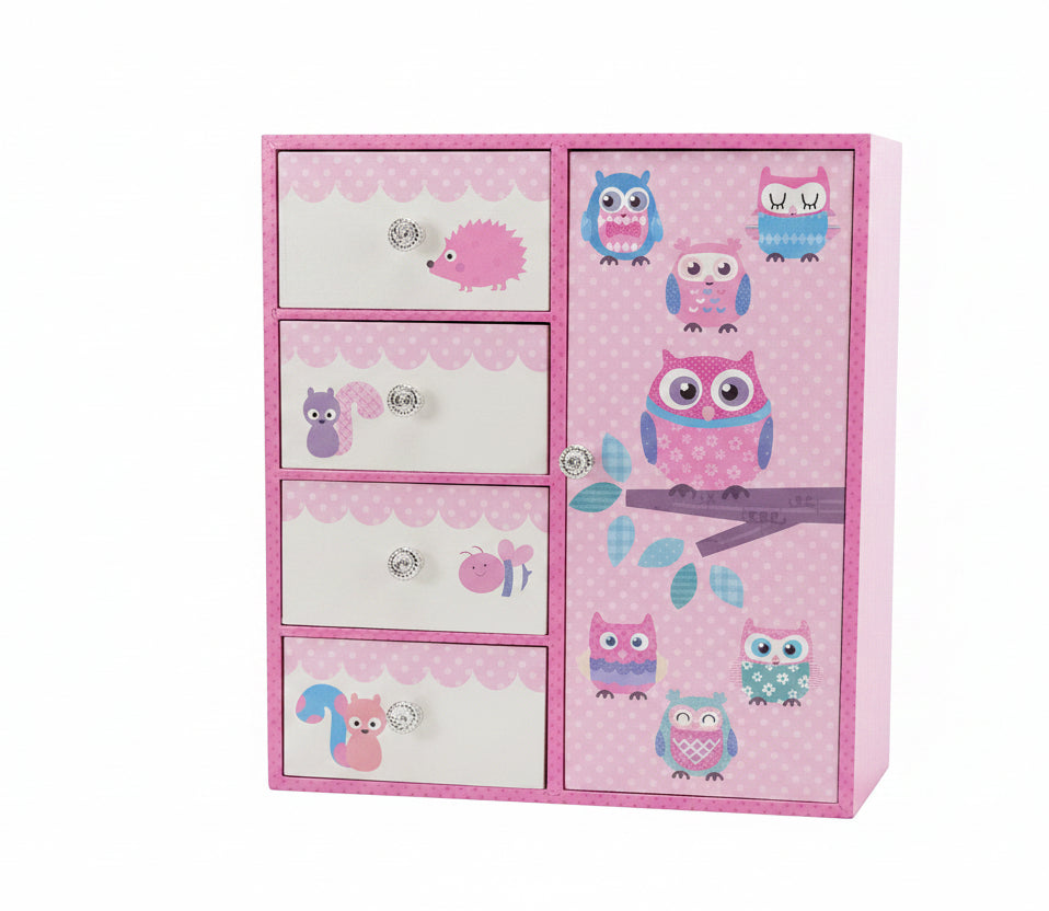 Owl jewellery wardrobe