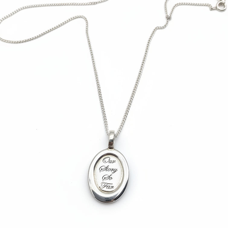 Sterling Our Story pendant