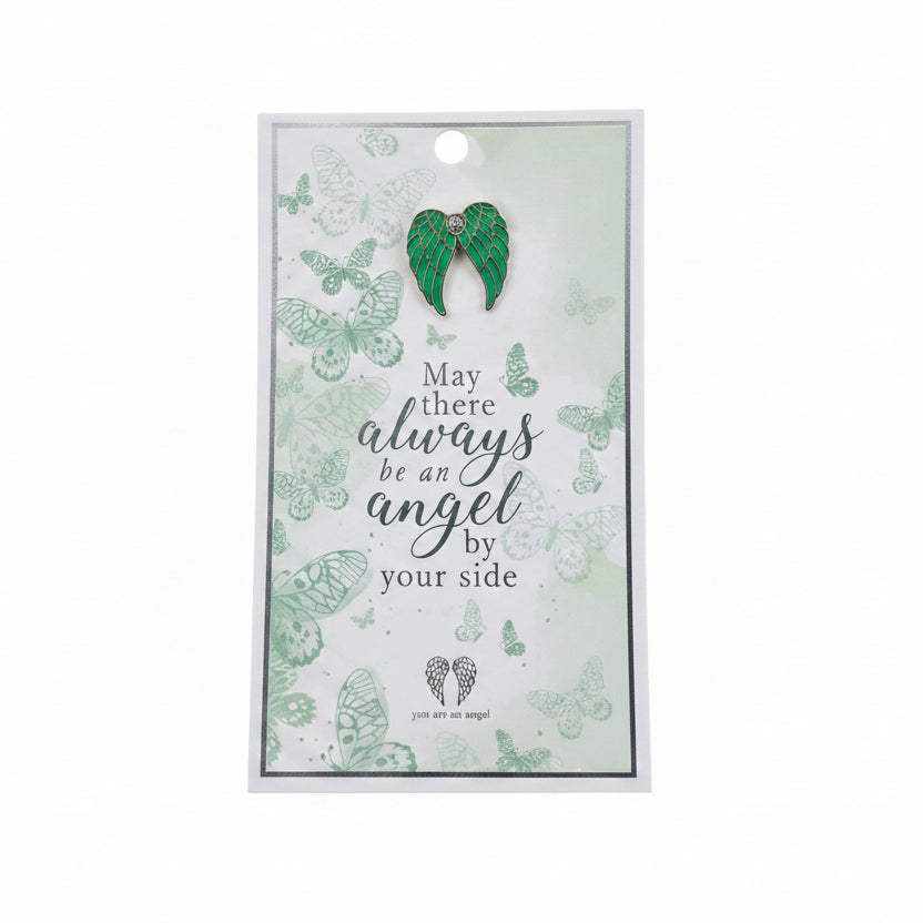 Angel by your side pin