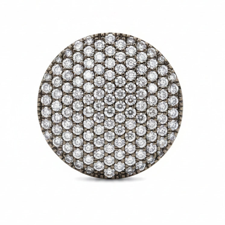 Sterling silver Cz ring