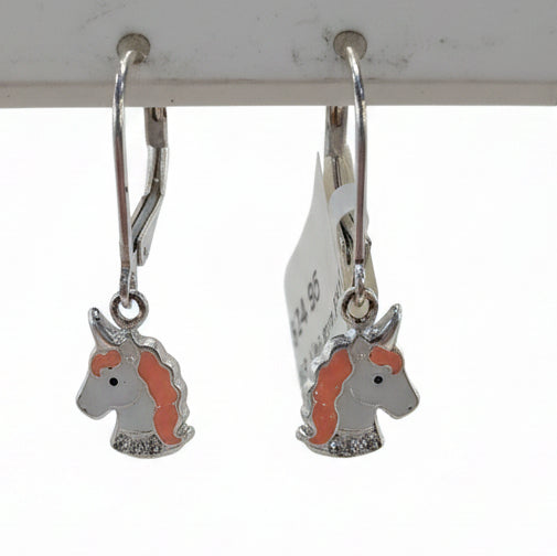 Unicorn French Hook earrings