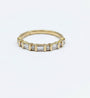 18ct lab grown diamond ring .53ct