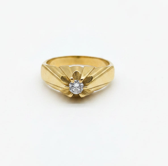 18ct .20ct Diamond Ring