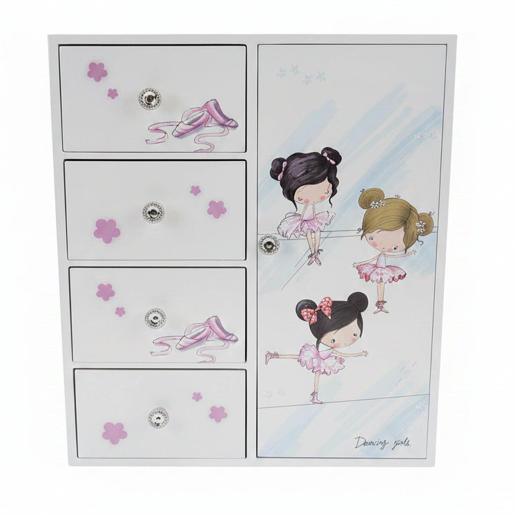 Girls jewellery wardrobe