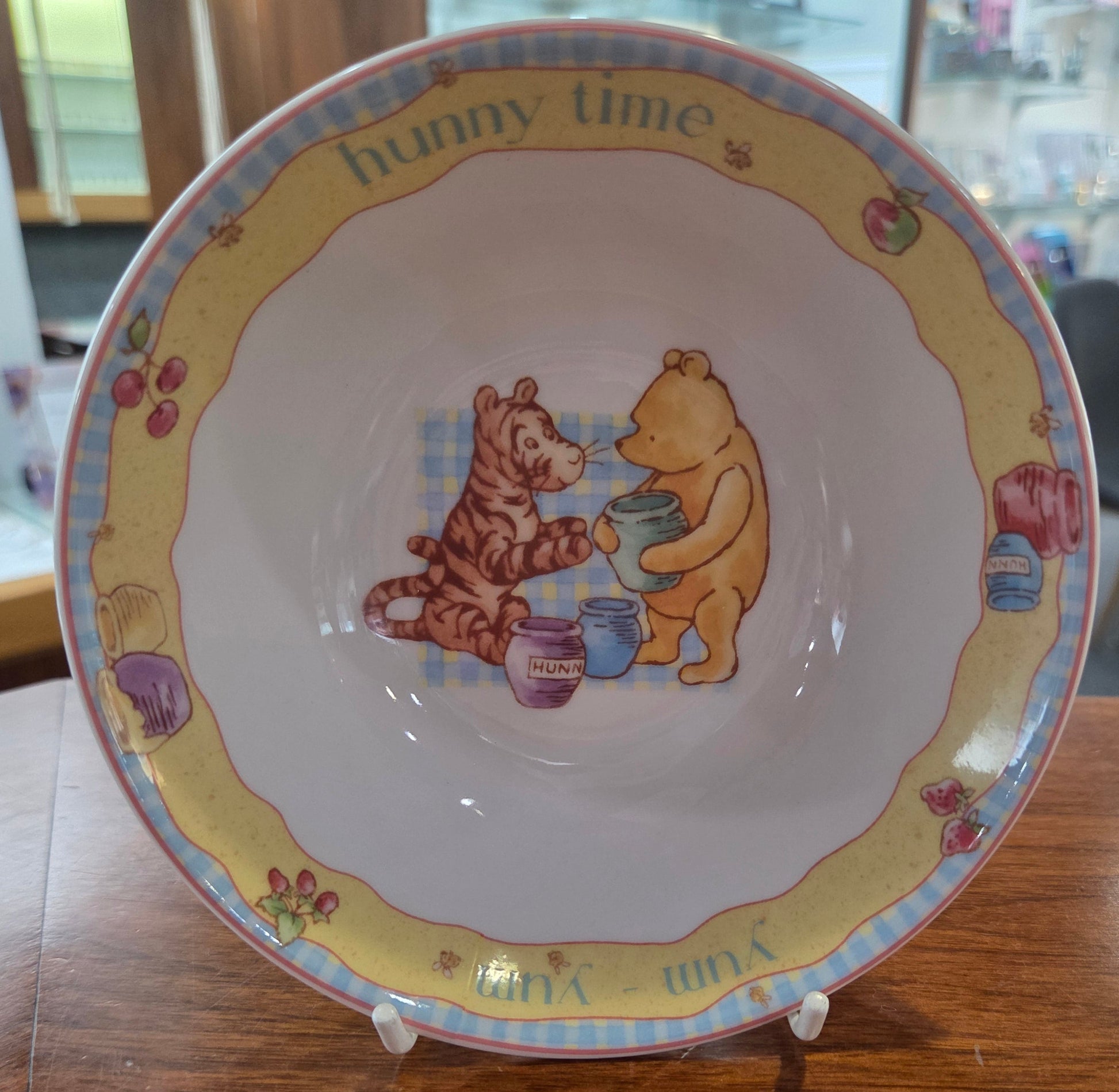 Pooh bear cereal bowl