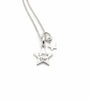 Sterling silver star pendant