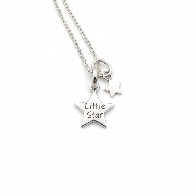 Sterling silver star pendant