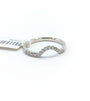 9ct white gold wedder