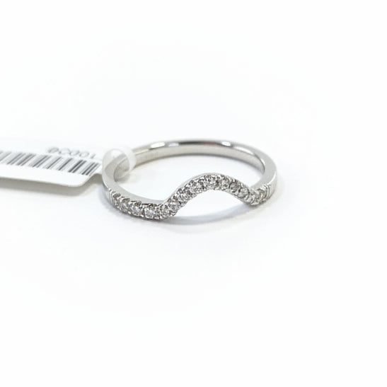 9ct white gold wedder