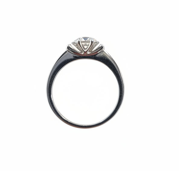 Sterling silver CZ ring