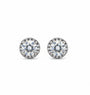 Sterling silver CZ studs
