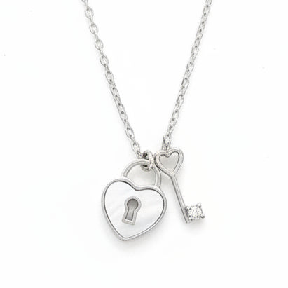 Sterling Silver Heart Necklace