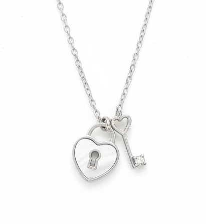 Sterling Silver Heart Necklace