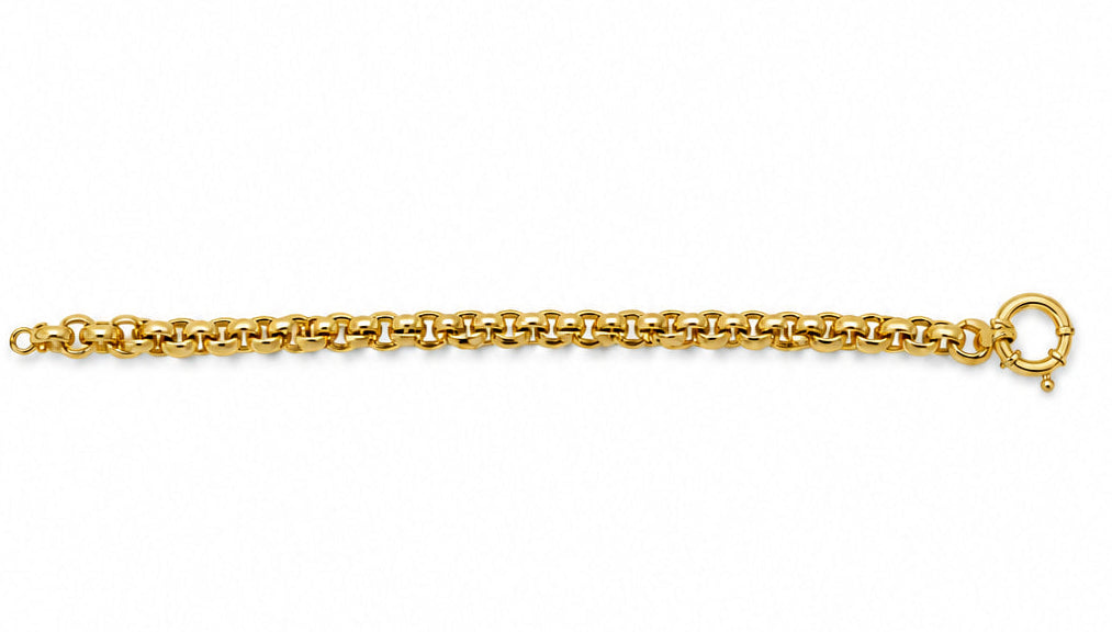 9ct silver filled belcher bracelet