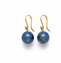 9ct Murano ball drop earrings