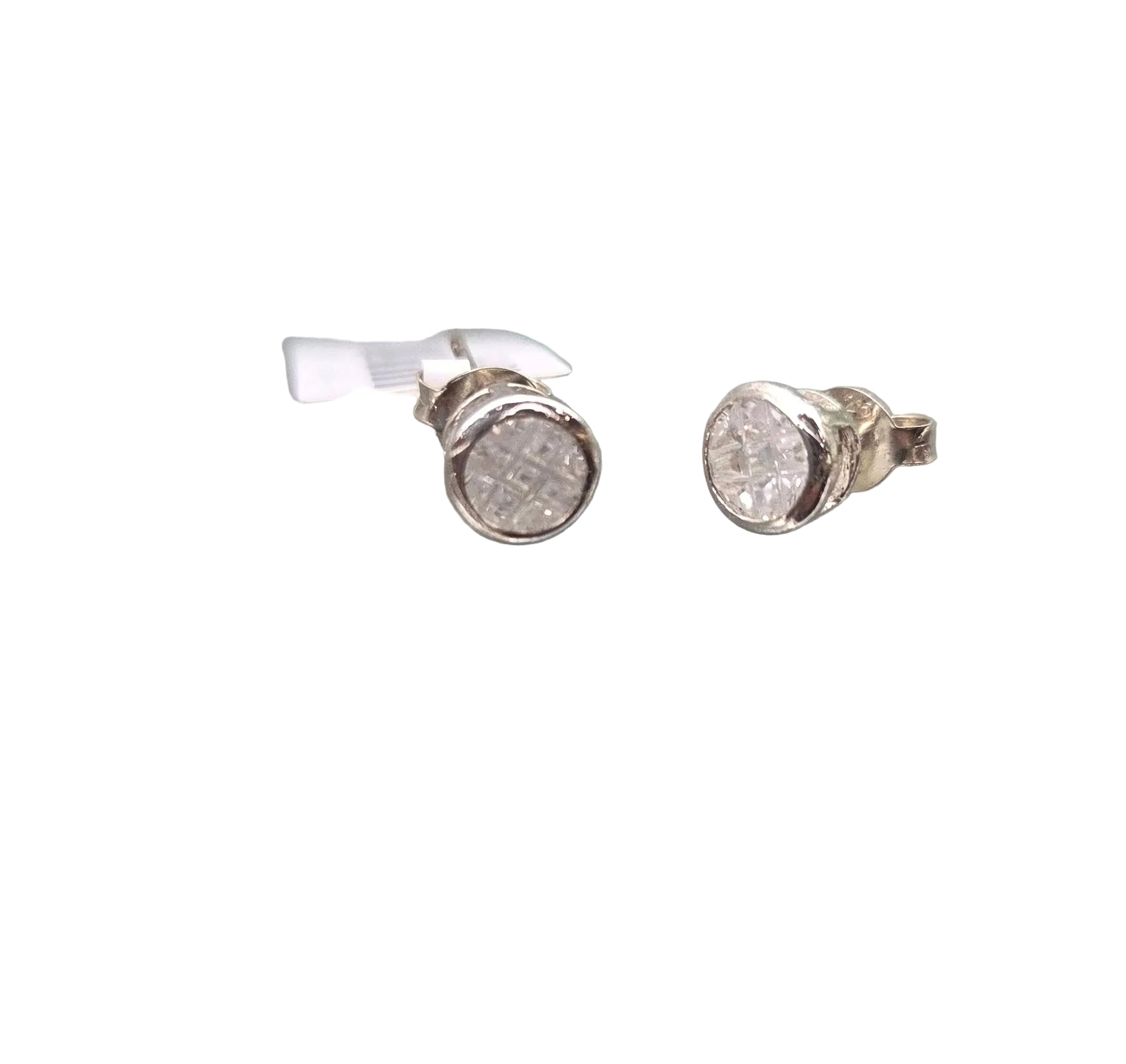 Sterling silver CZ earrings