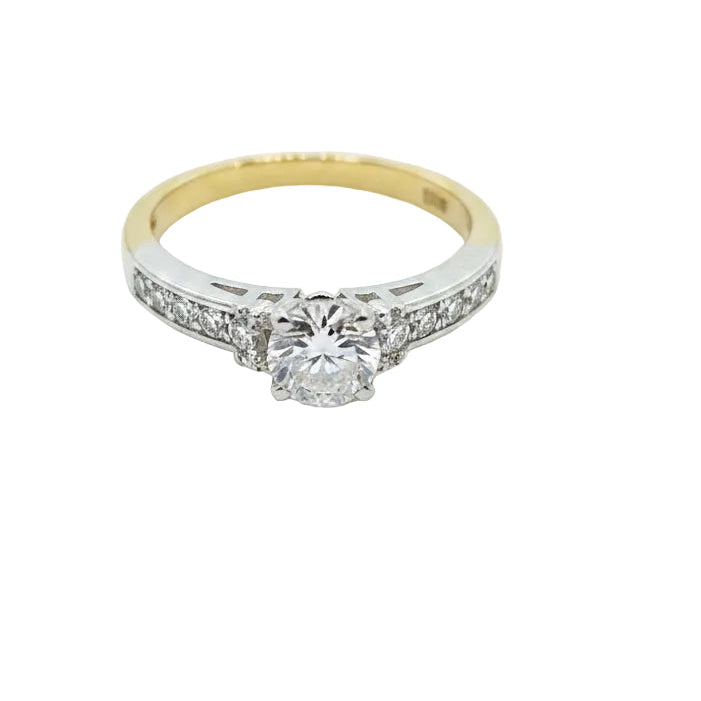9ct Gold Diamond Engagement Ring