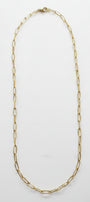 Paperclip Charm Bar chain