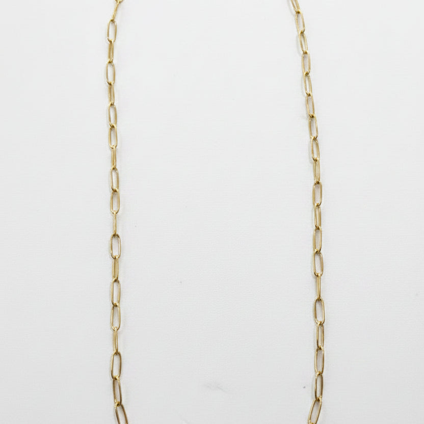 Paperclip Charm Bar chain