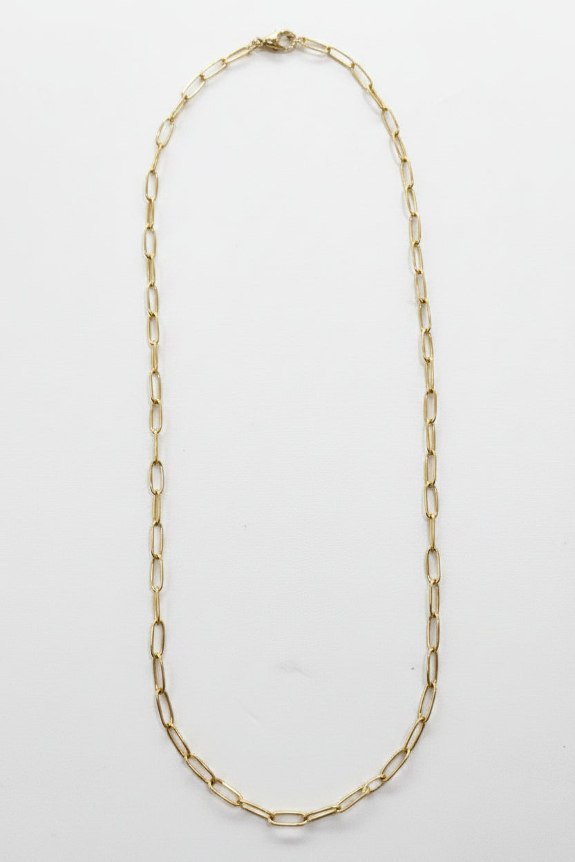 Paperclip Charm Bar chain