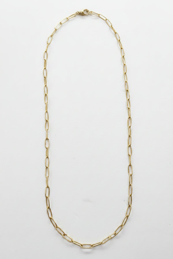 Paperclip Charm Bar chain