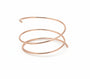 Sterling silver wrap bangle