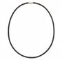 Leather gents collar