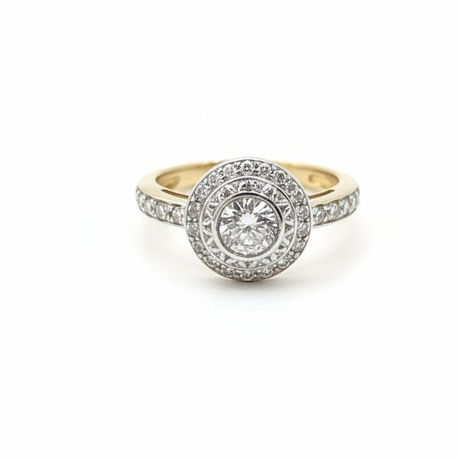 9ct Diamond ring