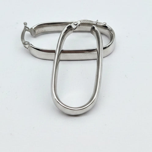 Sterling silver Hoops