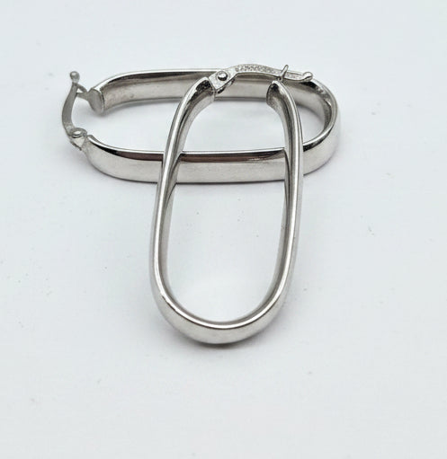 Sterling silver Hoops