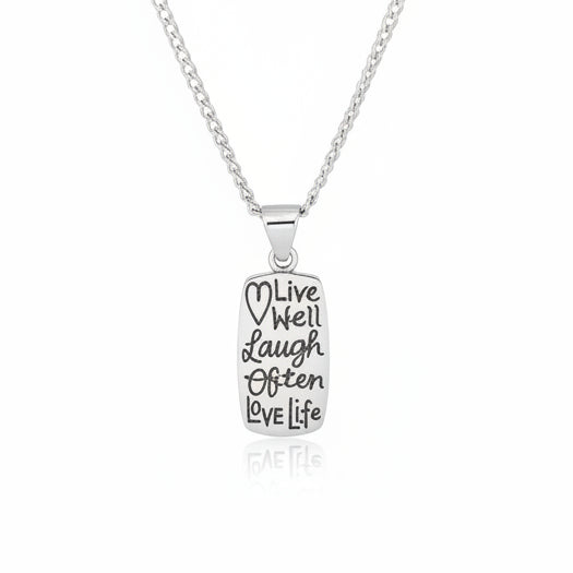 Live, Life, Love Pendant