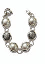 Murano Glass Sterling Bracelet
