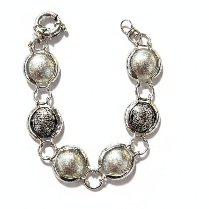 Murano Glass Sterling Bracelet