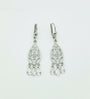 9ct white gold earrings